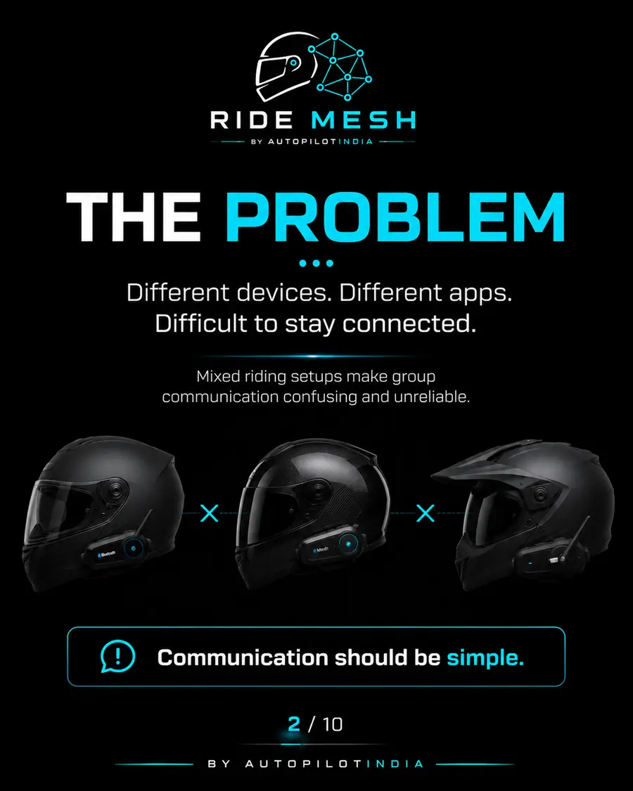 RideMesh Android beta features poster